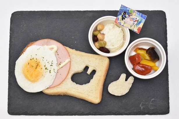 「リサとガスパールのトーストプレート」(1540円)