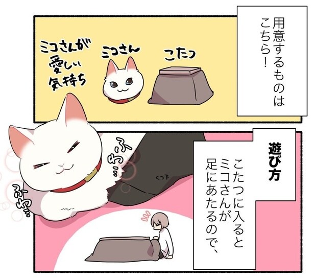 用意するものは「猫を愛しく思う気持ち」!?