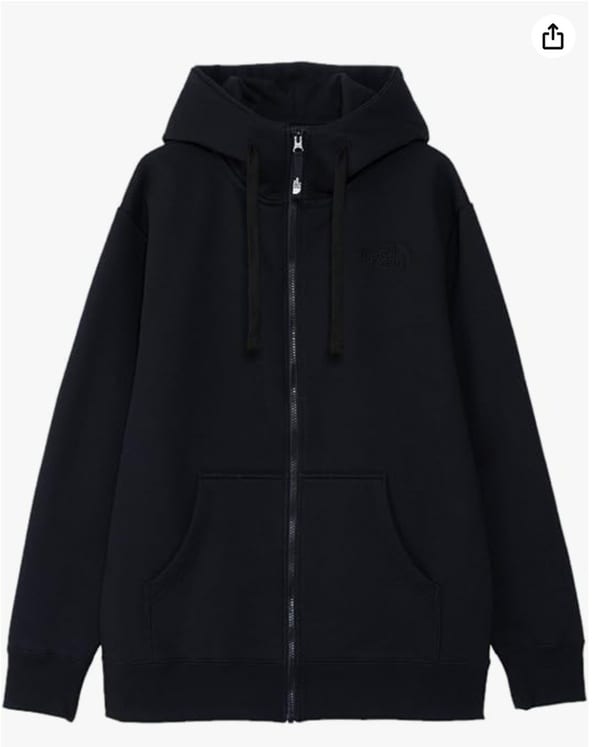 裏起毛であったか！タフに毎日使える定番スウェットパーカー【ザ・ノース・フェイス】をAmazonでチェック‼