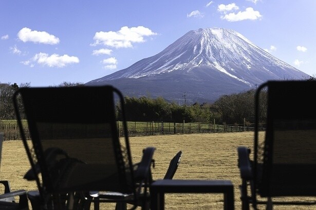 まさに自然を全身で感じながらの外気浴はスペシャル