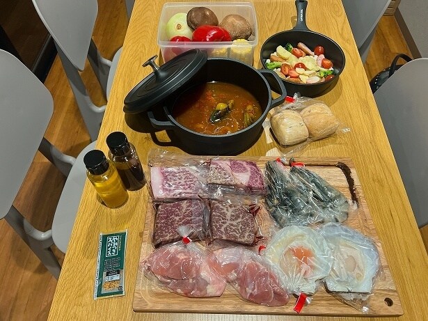 BBQの食材はお任せもOK