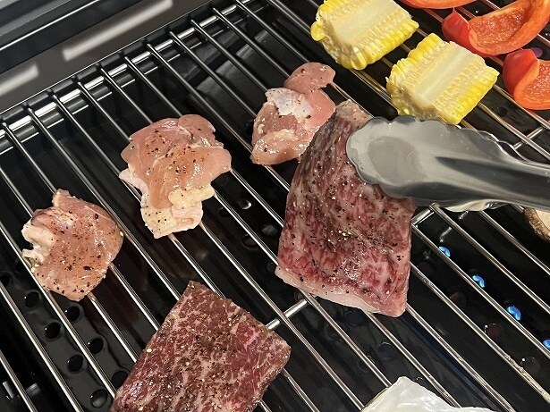 地元の食材を楽しめるBBQ