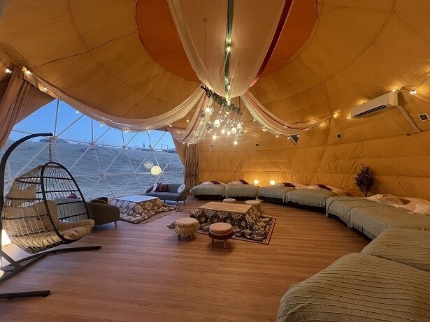 2つのドームで雰囲気が違うのも楽しい