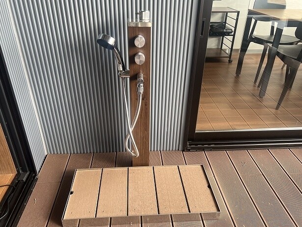 足洗い場も完備