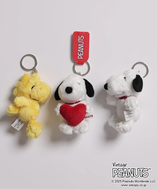「Arpege story〈PEANUTS〉プチふわマスコットチャーム」(2200円)