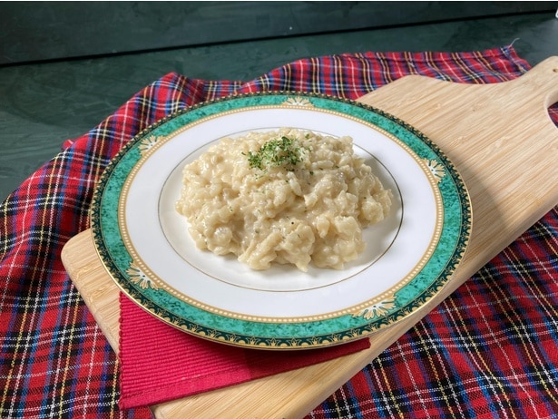 ポルチーニのチーズリゾット