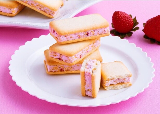 「苺のワルツ」のあまおう苺のバターサンド5個入