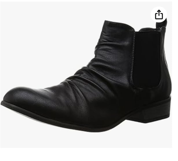 え、これ雰囲気ありすぎ！ しわ感が抜け感を演出して、モードにもカジュアルにもハマるサイドゴアブーツ【デデス】のブーツを、Amazonで今すぐチェックしてみて！