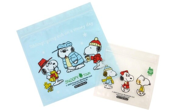 購入特典のジッパーバッグセット(Sサイズ5枚＋Mサイズ5枚の計10枚)