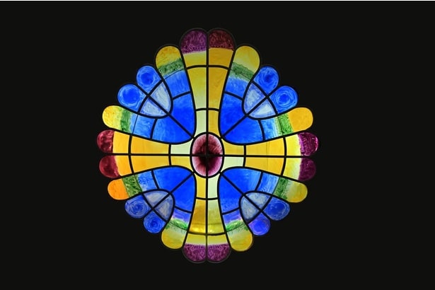 ＜世界初公開＞ステンドグラス窓
