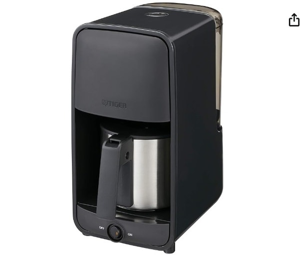 プロの味を自宅で再現！割れないステンレスサーバー＆マグ直ドリップ対応！【タイガー魔法瓶】のコーヒーメーカーがAmazonに登場中！