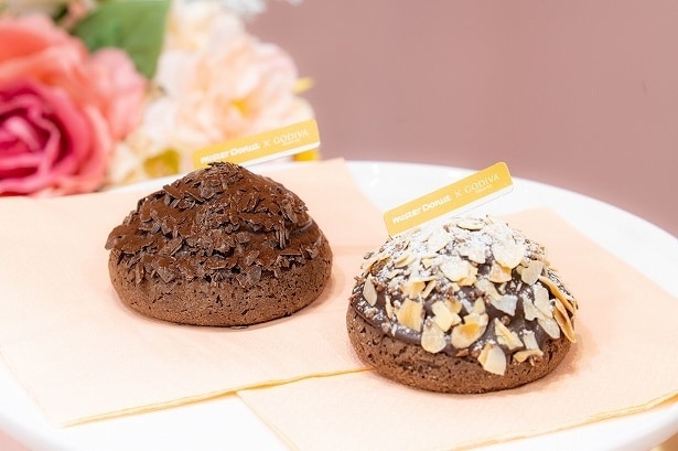 トリュフコレクションから着想を得て開発したトリュフショコラドーナツ生地