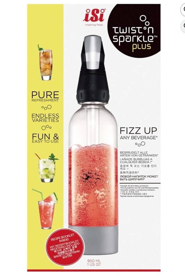 好きな飲み物が一瞬で炭酸に。どこでも楽しめるツイスパソーダ【グリーンハウス】の炭酸水メーカーがAmazonに登場中‼