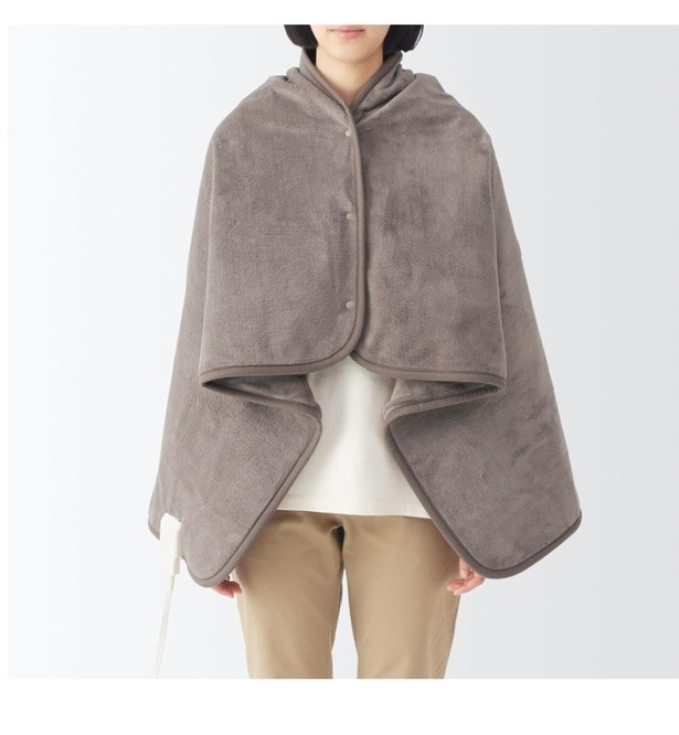 羽織って、巻いて、あたたまる。冬の味方になる無印の電気ブランケット【無印良品】の電気毛布がAmazonに登場中‼