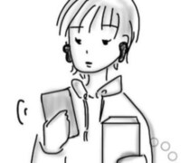 イヤホンをつけたままのお客さん「ほんの数分、外せないの？」やり取りのタイムラグにイライラが募る店員。せめて片方は外して【作者に聞く】