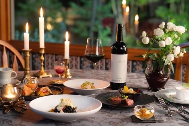 地元食材を生かした料理を五感で楽しめる