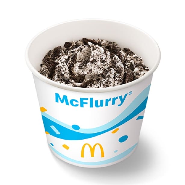 「マックフルーリー 超 オレオクッキー」340円~