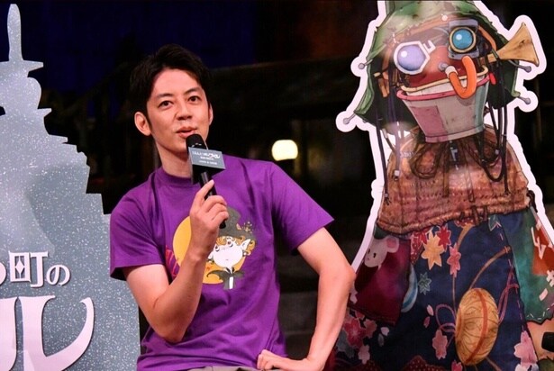 制作発表会見で本作への想いを語った西野亮廣さん