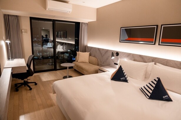 「OMOハウス コーナースイート」には、ベッドルームが3つ用意されている