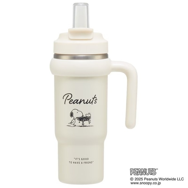 「ハンドル付 タンブラー 830ミリリットル STSTB9 スヌーピー」(5500円)
