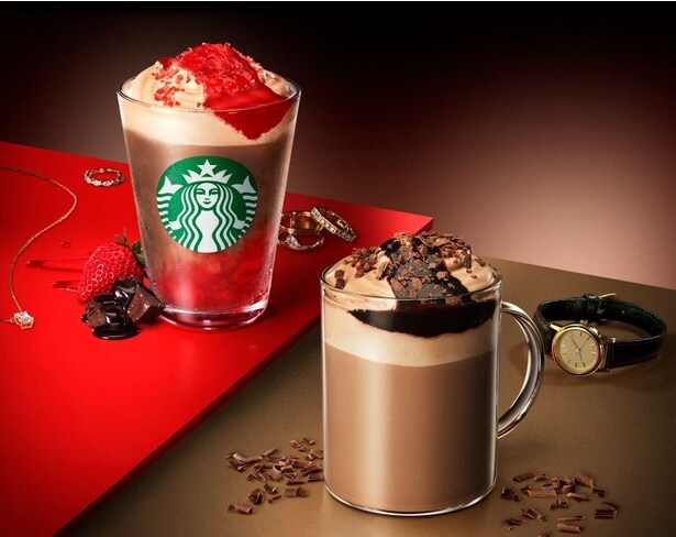 【写真】キービジュアル。今年のスターバックスのバレンタインは、カカオの“深み”をしなやかに楽しむ2つのビバレッジから始まる