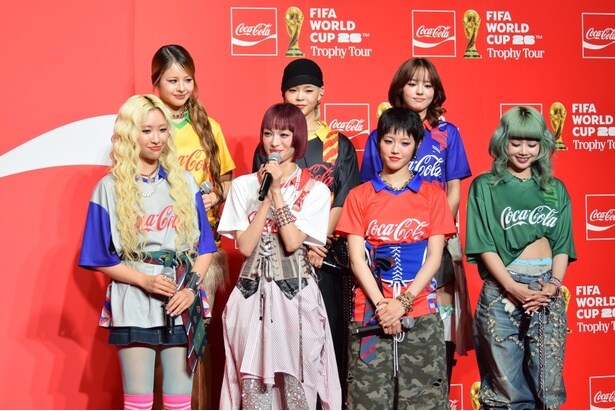 「コカ・コーラ FIFA ワールドカップ キャンペーン」のアンバサダーに就任したXG