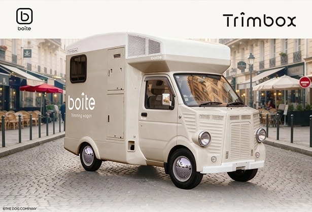 新型トリミングワゴン「boite Trimbox」