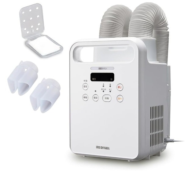 ふとんが一瞬でふっくら！ツインノズルでムラなく速乾【アイリスオーヤマ】1年中使えるコスパ家電！布団乾燥だけじゃない“使い道多すぎ”な一台。Amazonで今すぐチェック！