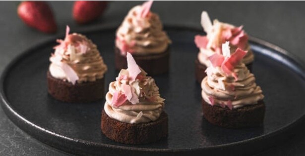 「苺クリームモンブラン」