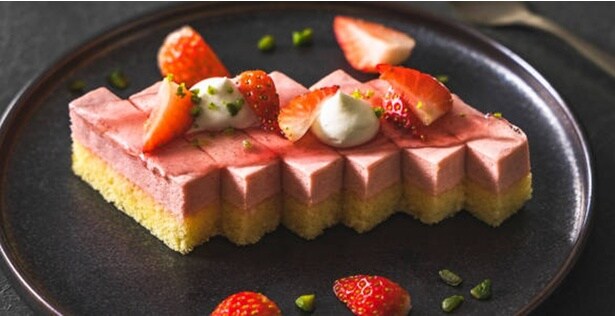 「苺のムース」