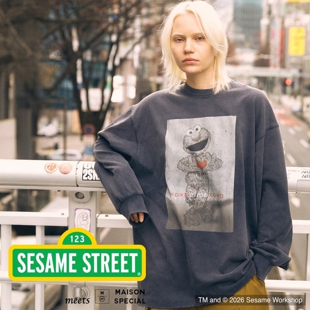 「ロングスリーブTシャツ(エルモ)」(1万5400円) 