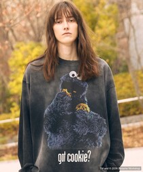 エルモ＆クッキーモンスターがハイファッションに！メゾンスペシャル×セサミストリートの“大人の古着風コラボ”が登場