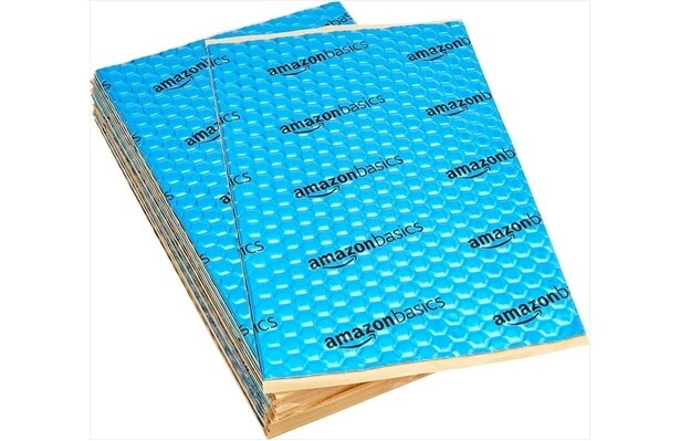 Amazonベーシック 車載用防音シート 40cm × 25cm (34枚入)