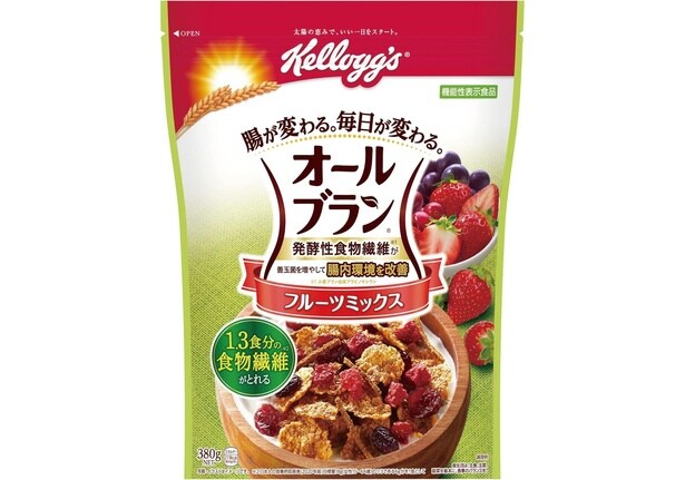 ケロッグ オールブラン フルーツミックス 380g ×6袋