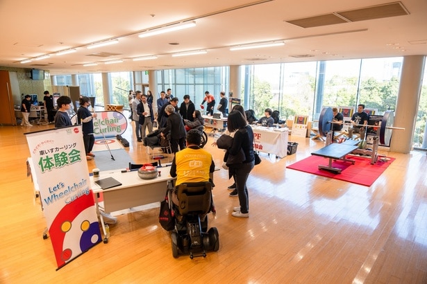 体験会イベント「パラスポーツ パーク」の様子