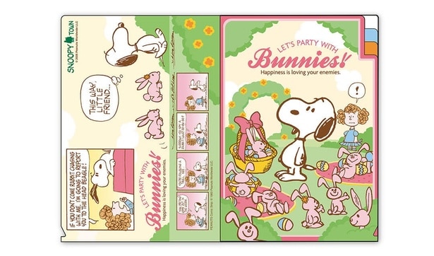 「クリアファイルA5仕切り」(385円)