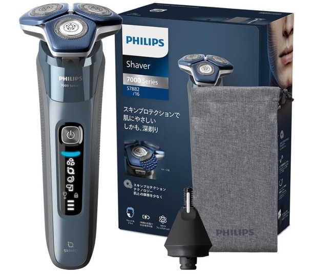 ヒリつきにくく快適ケア。【フィリップス】7000シリーズで“お風呂剃り派”が快適に！肌に優しい電気シェーバーがAmazonで販売中‼