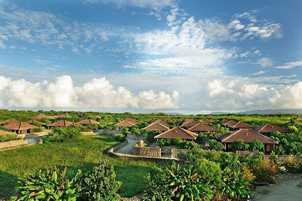 見晴台から望む集落景観