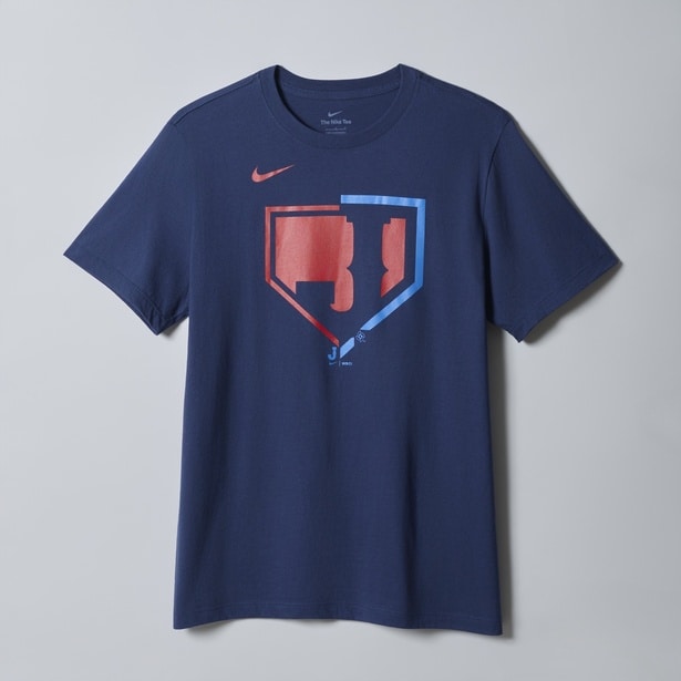 「NIKE 2026 World Baseball Classic Japan 日本代表 アイコン コットン Tシャツ ネイビー」(7000円、キッズサイズ/5000円)