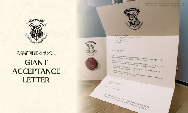 ハリーのもとに届いた「ホグワーツ魔法魔術学校の入学許可証」