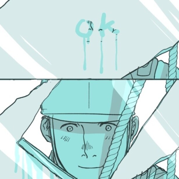 作業着男子が窓越しに告白された!?同僚のおじさんたちが大奮闘！消えた携帯番号の推理するおじさんたちに爆笑【作者に聞く】