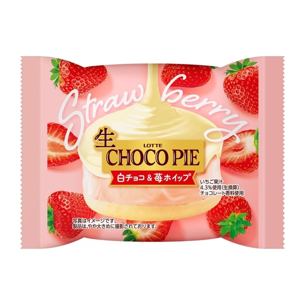 いちご果汁入りのホイップが特徴の「生 チョコパイ<ストロベリー>」は2025年12月1日から販売されている