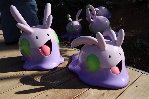 ルート上にはみ出すポケモンも