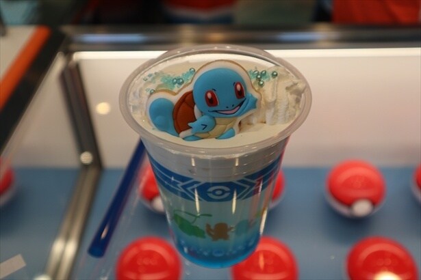 ゼニガメのみずでっぽうドリンク