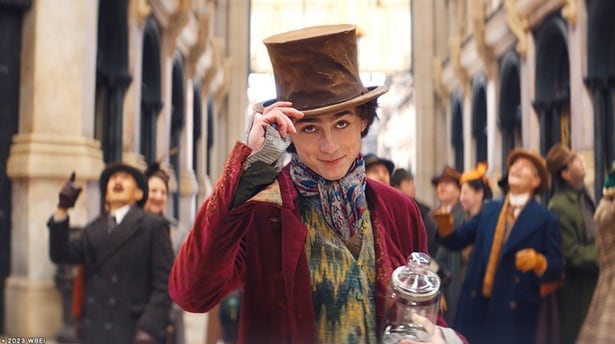 ティモシー・シャラメが演じる若き日のウォンカ