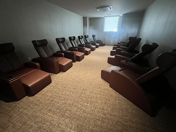 リラックスルームは女性専用と男女共用の2カ所