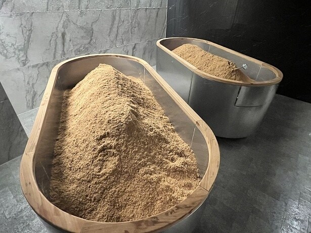 「発酵温熱沐浴(R)」も体験できる