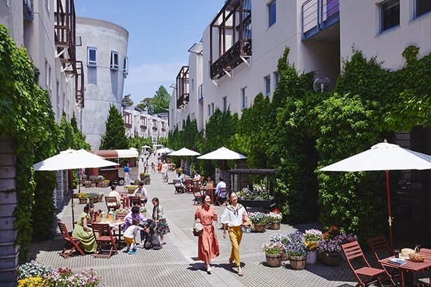 メインストリート「ピーマン通り」