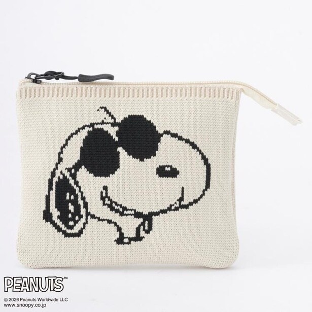 「ニットポーチ(ホワイト)」(1430円)