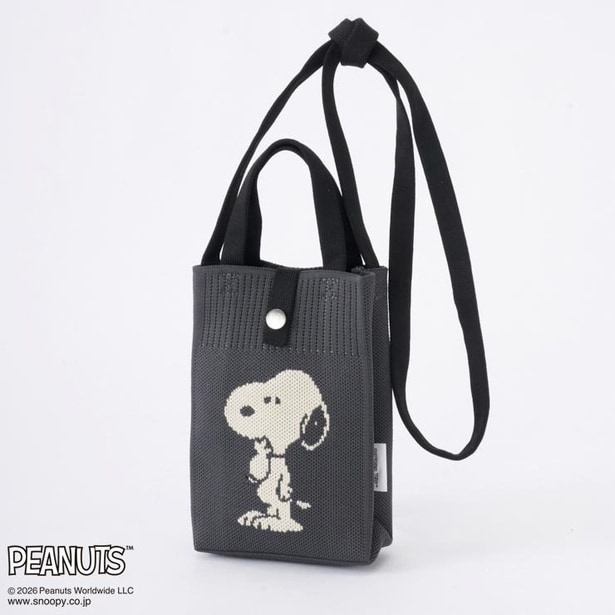 「ニットショルダーバッグ(ブラック)」(1980円)